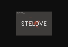 Stelove Font Poster 1