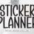 Sticker Planner Font