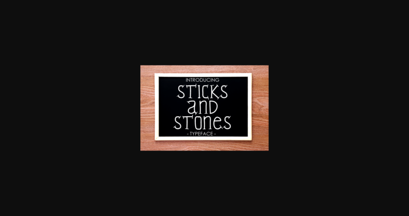 Sticks and Stones Poster 1