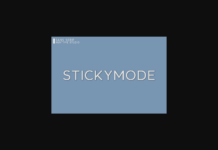 Stickymode Font Poster 1