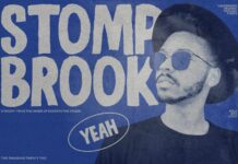 Stomp Brook Font Poster 1