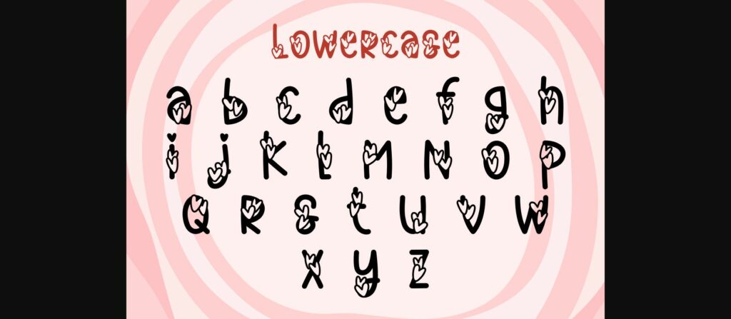 Stone Hearts Font Poster 6