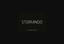 Stormindo Font Stormindo Font Poster 1