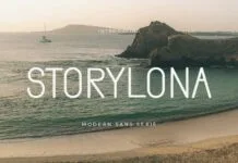 Storylona Font Poster 1