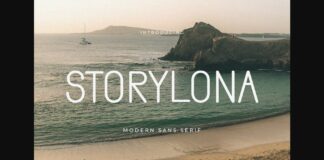 Storylona Font Poster 1