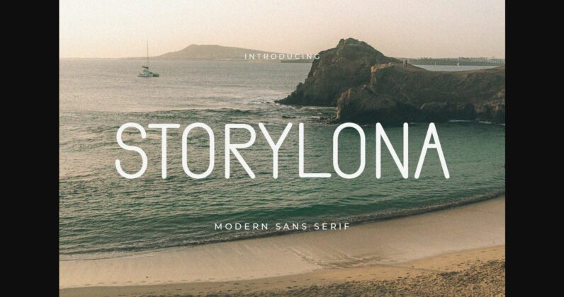 Storylona Font Poster 1