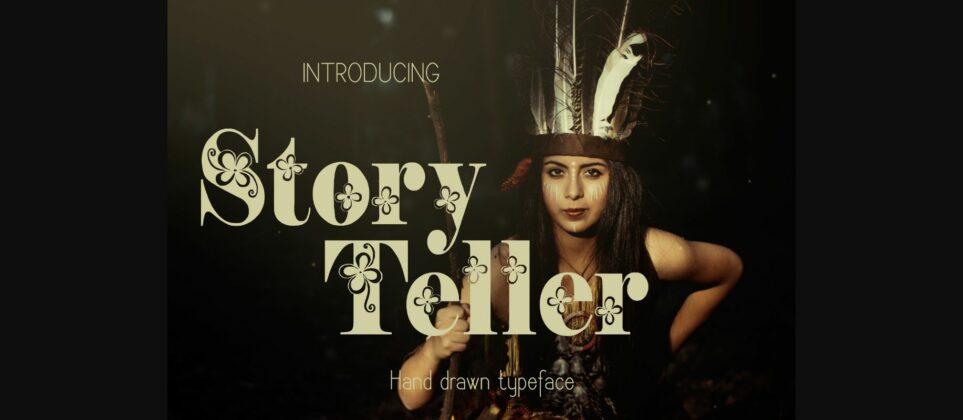 Storyteller Font Poster 3