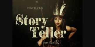 Storyteller Font Poster 1