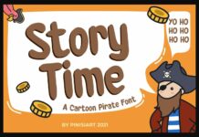 Storytime Font Poster 1