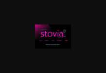 Stovia Font Poster 1