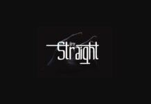 Straight Font Poster 1