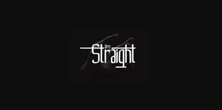 Straight Font Poster 1