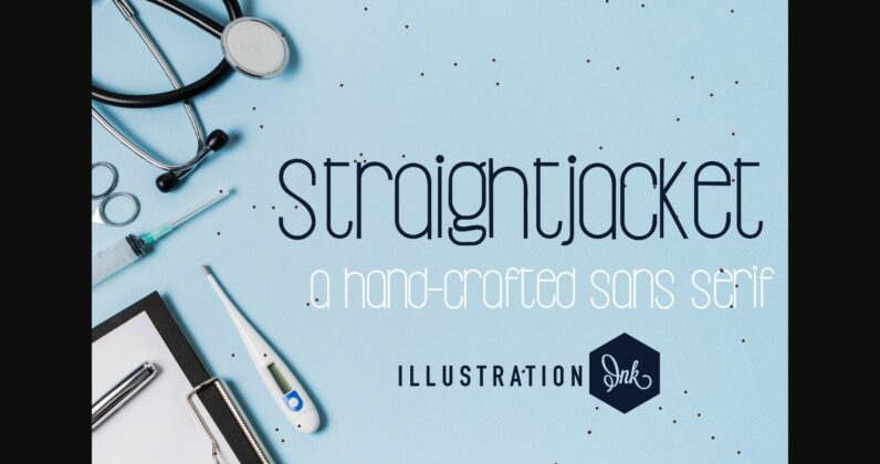 Straightjacket Font Poster 3