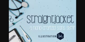 Straightjacket Font Poster 1