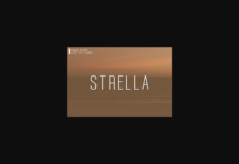 Strella Font Poster 1