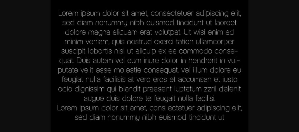 String Font Poster 5