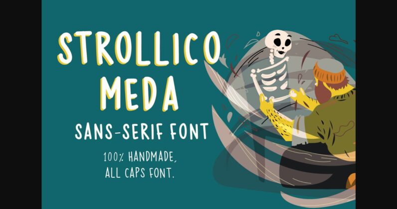 Strollico Meda Font Poster 3
