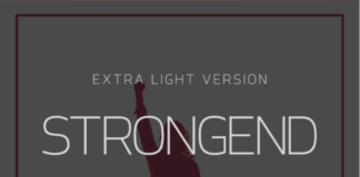 Strongend Extra Light Font