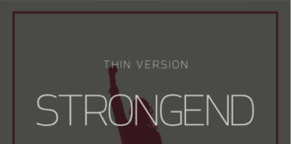 Strongend Thin Font