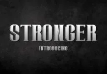 Stronger Stronger Fonts