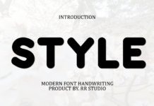 Style Font Poster 1