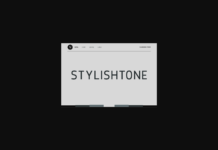 Stylishtone Font Poster 1