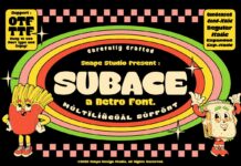 Subace Font Poster 1