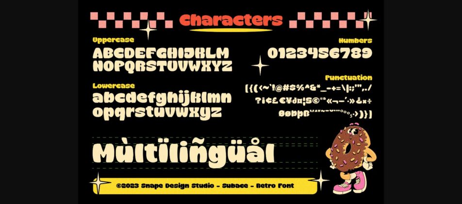 Subace Font Poster 5