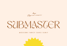 Submaster Font Poster 1