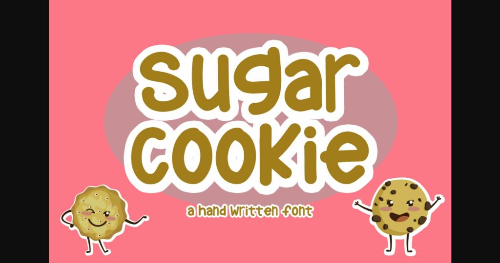 Sugar Cookie Font Poster 3