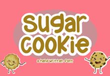 Sugar Cookie Font Poster 1