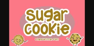 Sugar Cookie Font Poster 1