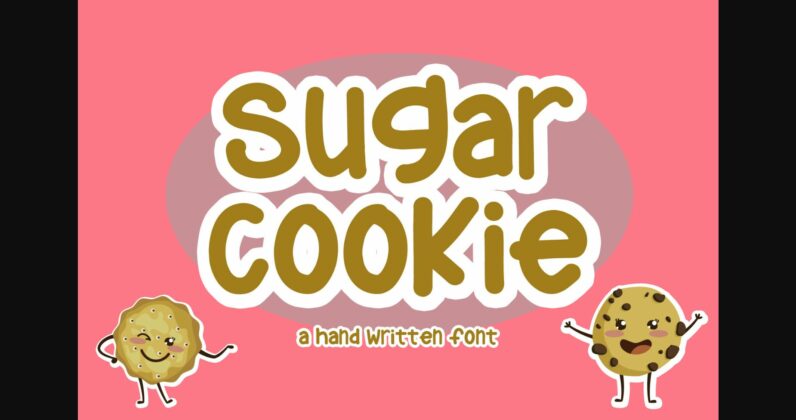 Sugar Cookie Font Poster 1