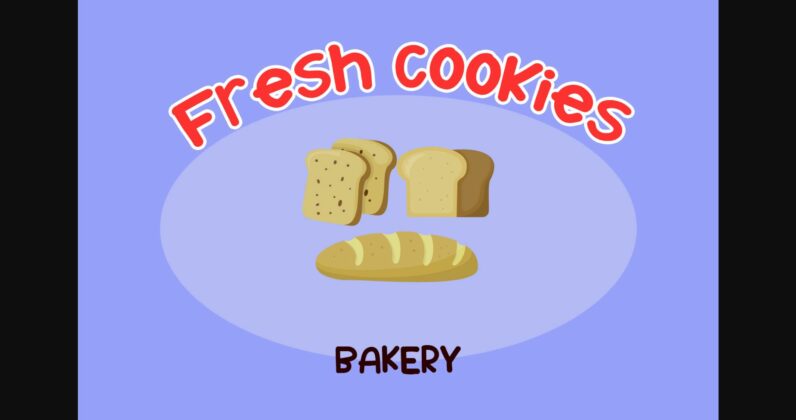 Sugar Cookie Font Poster 7