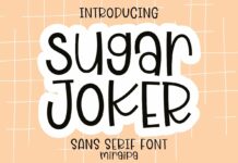 Sugar Joker Font Poster 1