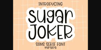 Sugar Joker Font Poster 1