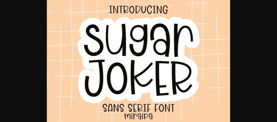 Sugar Joker Font Poster 1