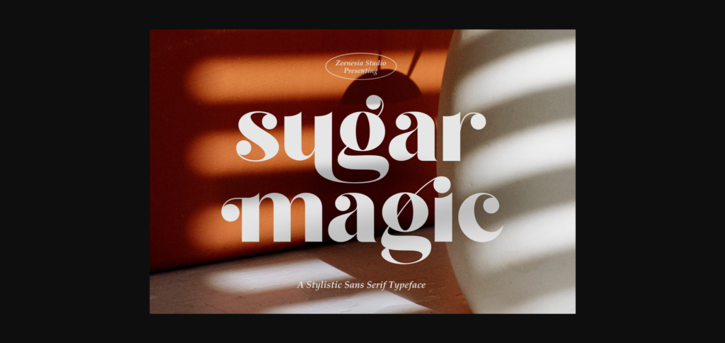 Sugar Magic Font Poster 4