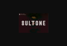 Sultone Font Poster 1