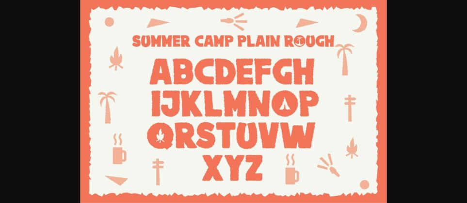 Summer Camp Font Poster 6