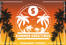 Summer Greetings Font Poster 1