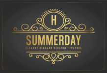 Summerday Font Poster 1
