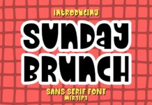 Sunday Brunch Font Poster 1