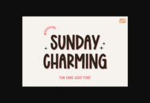 Sunday Charming Font Poster 1