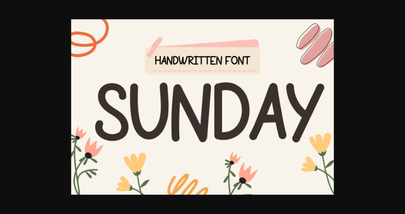 Sunday Font Poster 3