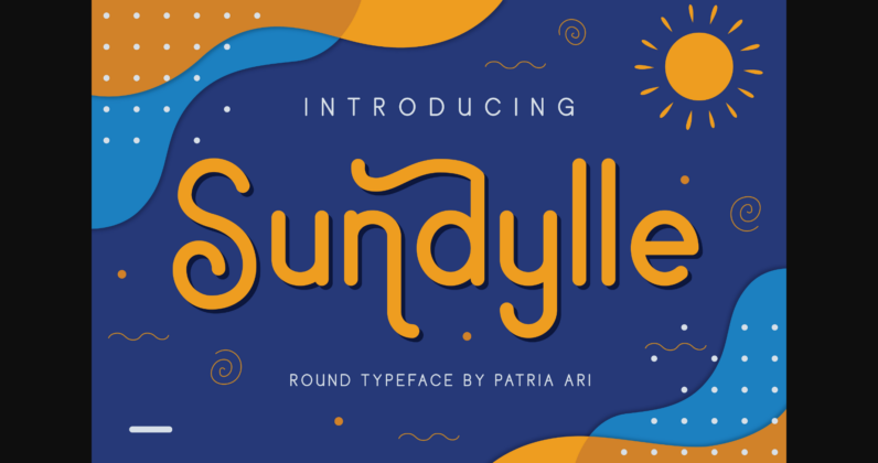 Sundylle Font Poster 3