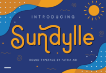 Sundylle Font Poster 1