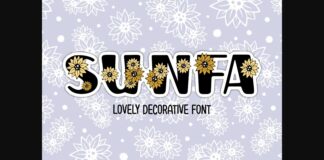 Sunfa Font Poster 1