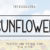 Sunflower Font