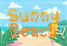 Sunny Beach Font Poster 1